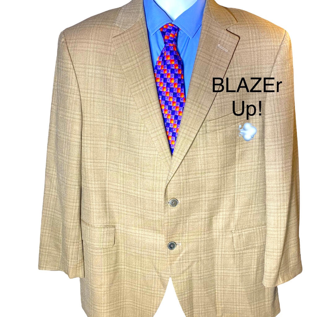 Jack Victor Tan Blazer 44r